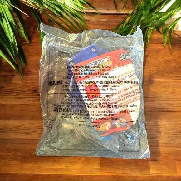 NEW 2020 McDonald’s Beyblade Burst Happy Meal Toy – Valt & Valtryek (#1) - Picture 3 of 5